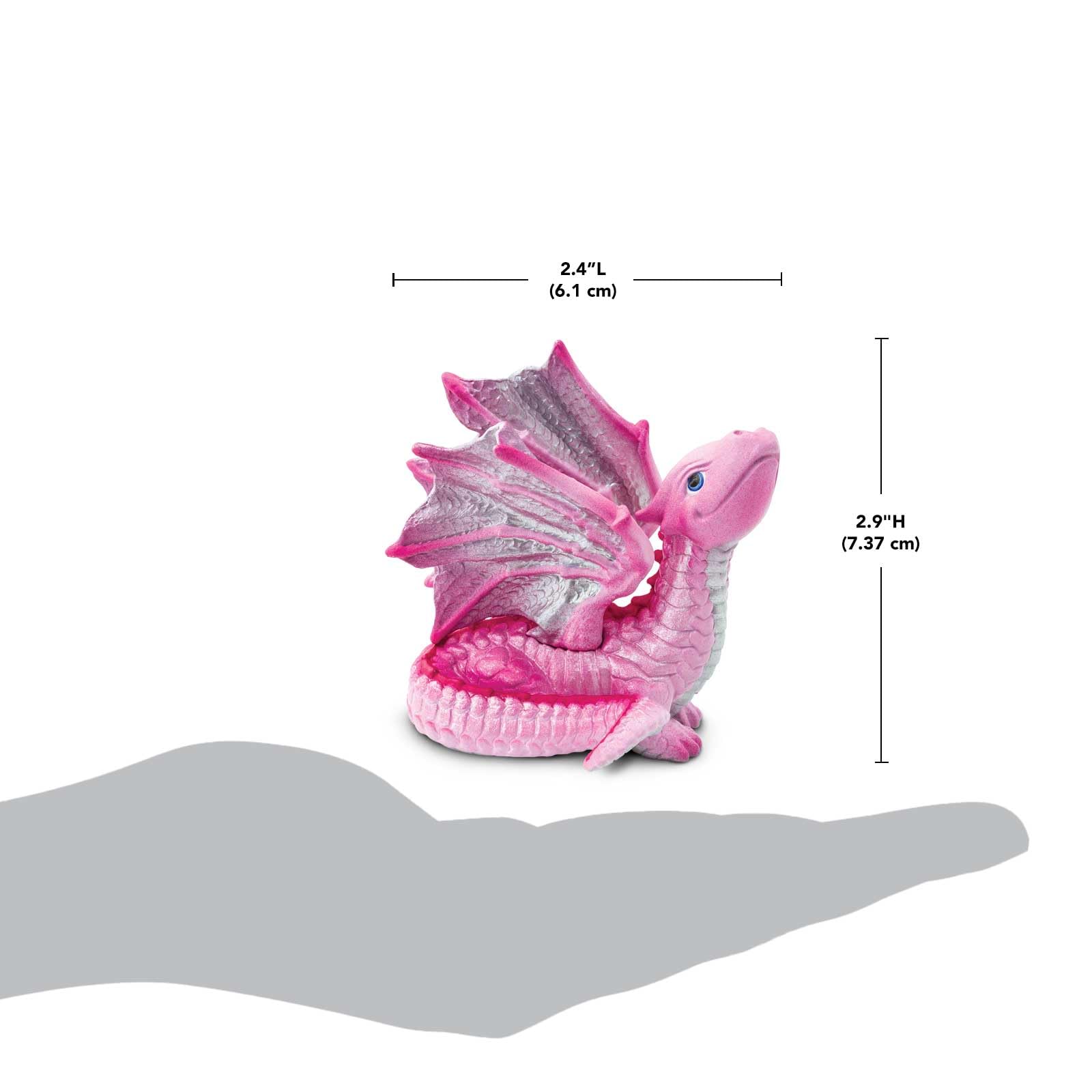 Amazon.com: Safari Ltd. Baby Love Dragon Figurine - Heart-Inspired