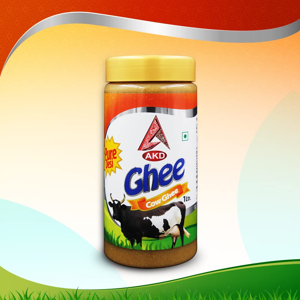 AKD Pure Desi Cow Ghee (1 Litre) (B09RZVD4CB) Amazon Price History, Amazon Price Tracker