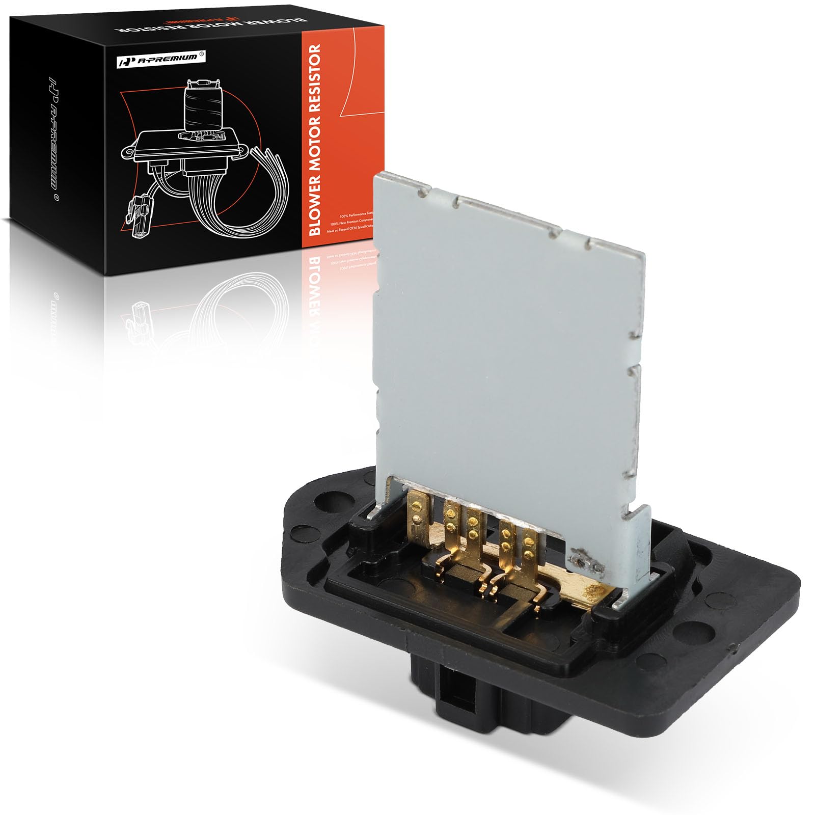 A-Premium HVAC Heater Blower Motor Resistor Compatible with Hyundai & Kia Vehicles - Sportage, Accent, Tucson, Forte, Forte Koup, Forte5, Rio -