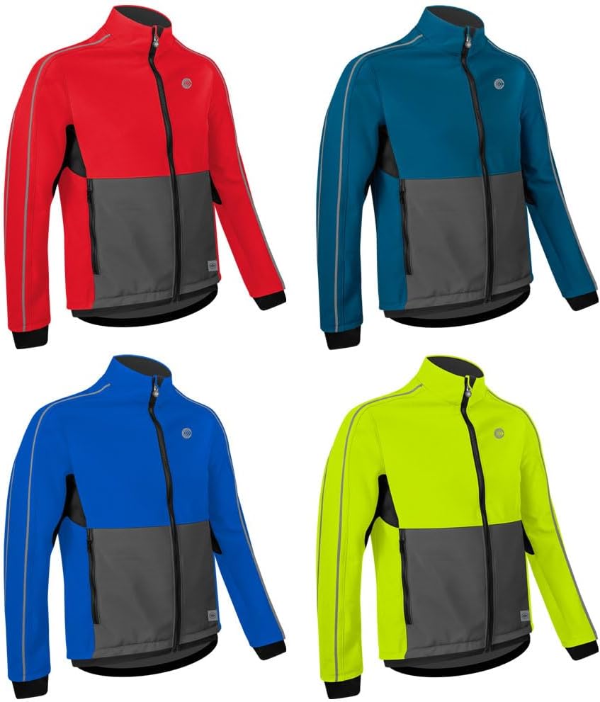 AERO|TECH|DESIGNS | Men's USA Softshell Cycling Jacket | Quality Cold Weather Biking Coat | Made in USA