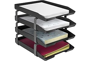 Acrimet 4-Tier Document Tray: The Perfect Desk Organizer