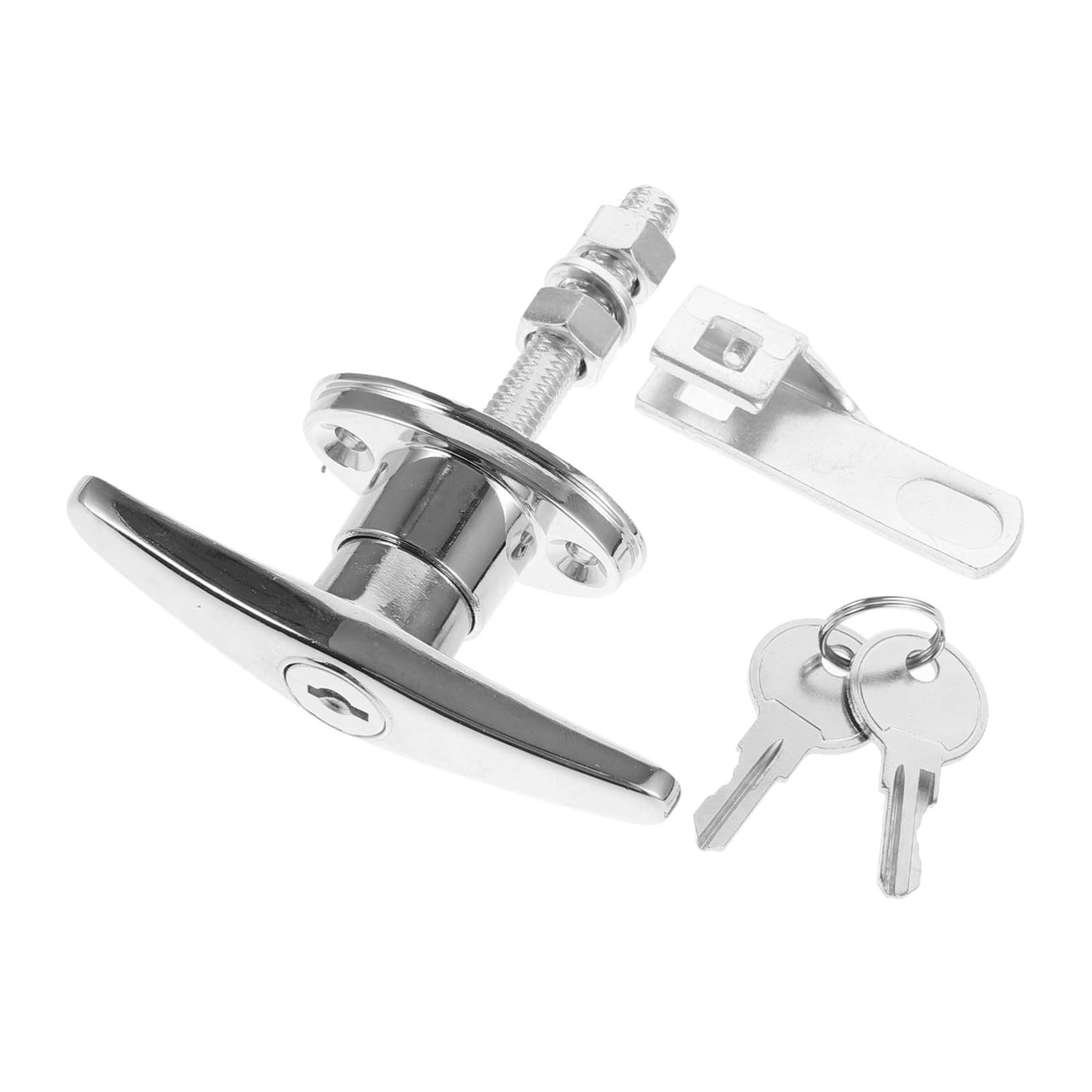 Homoyoyo 3 Ensembles De Serrures De Poignée De Porte D'Armoire Électrique Serrures De Porte D'Armoire De Boîte Aux Lettres Avec Clés Pour Tiroirs D'Armoire