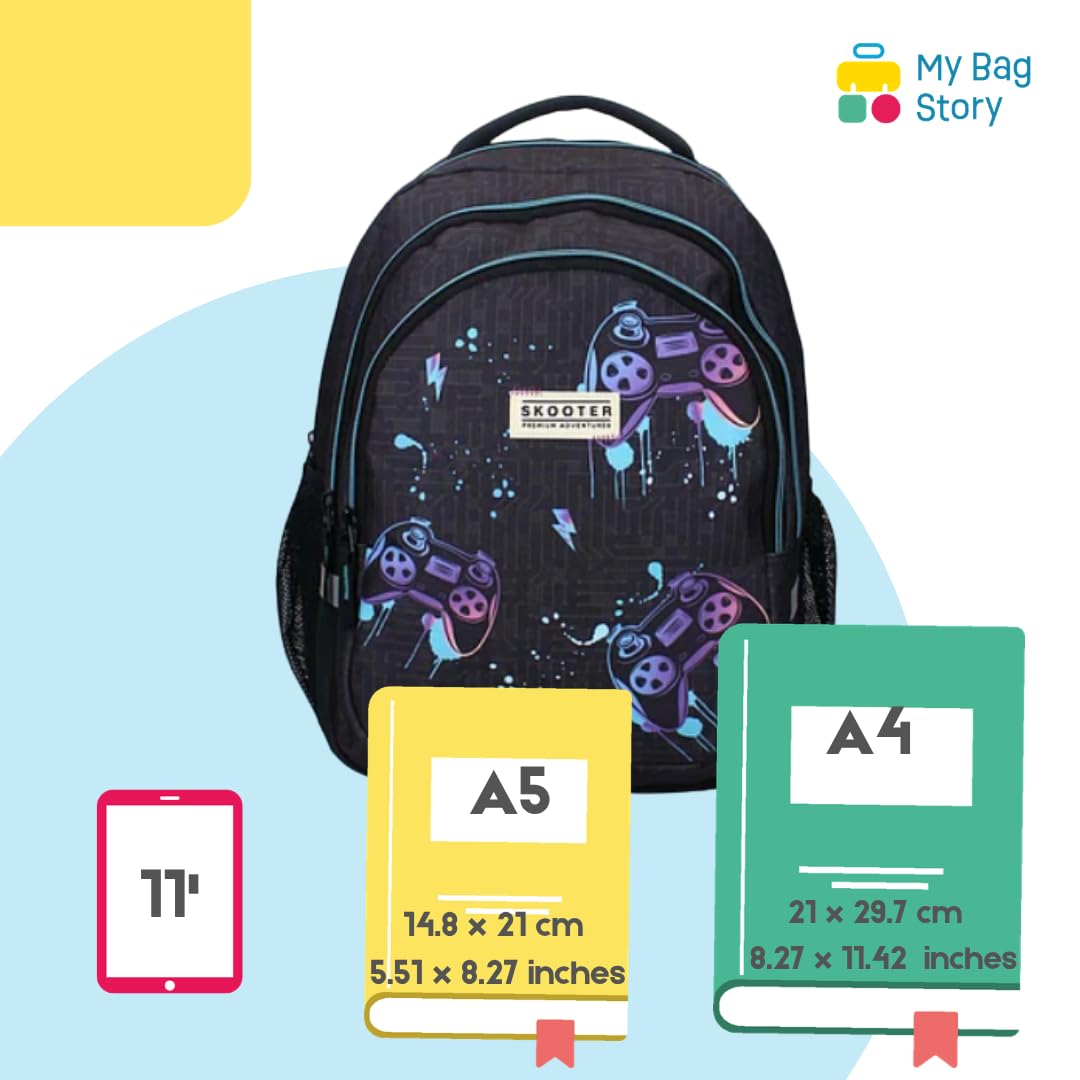 mybagstory | Zaino | Gameprint | Nero 44cm