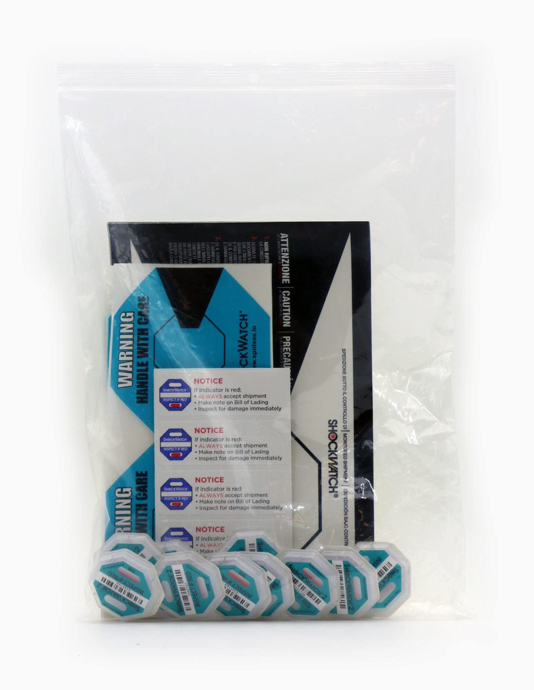 Indicatore di Impatto Shockwatch 2 · 10G (Turquoise)