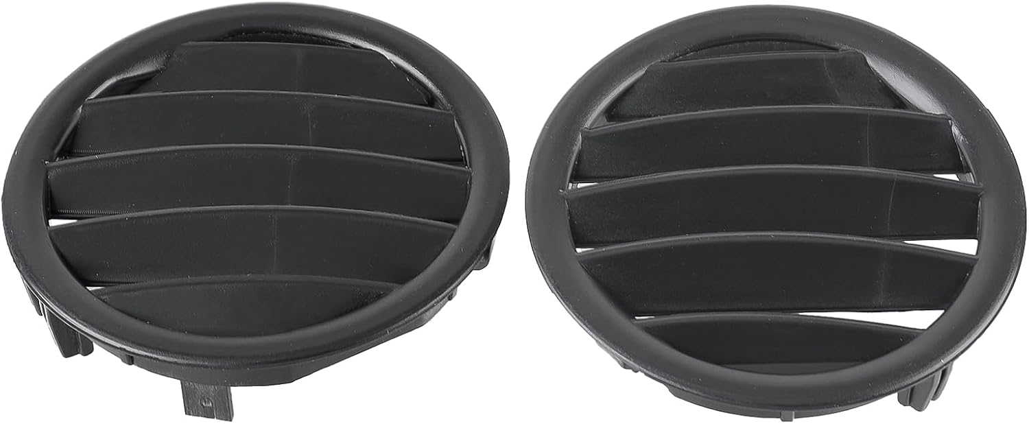 MOTOALL 5S4Z-19E630-AAA 2 Pcs Front Air Vent Grille Left And Right Black Fit for Ford Focus 2005-2007