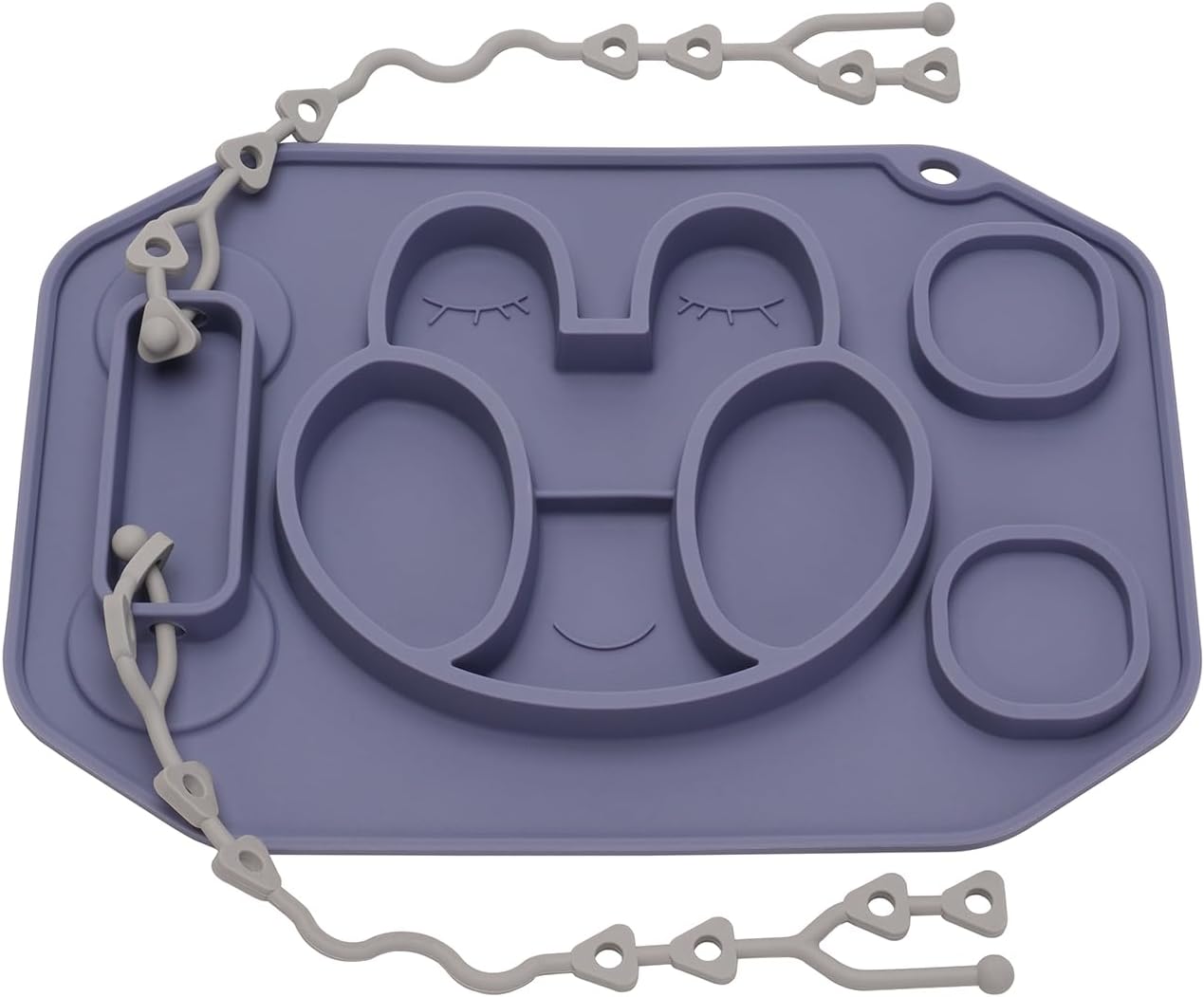 E1F1NN DOT Baby Silicone Placemats for Toddler Kids