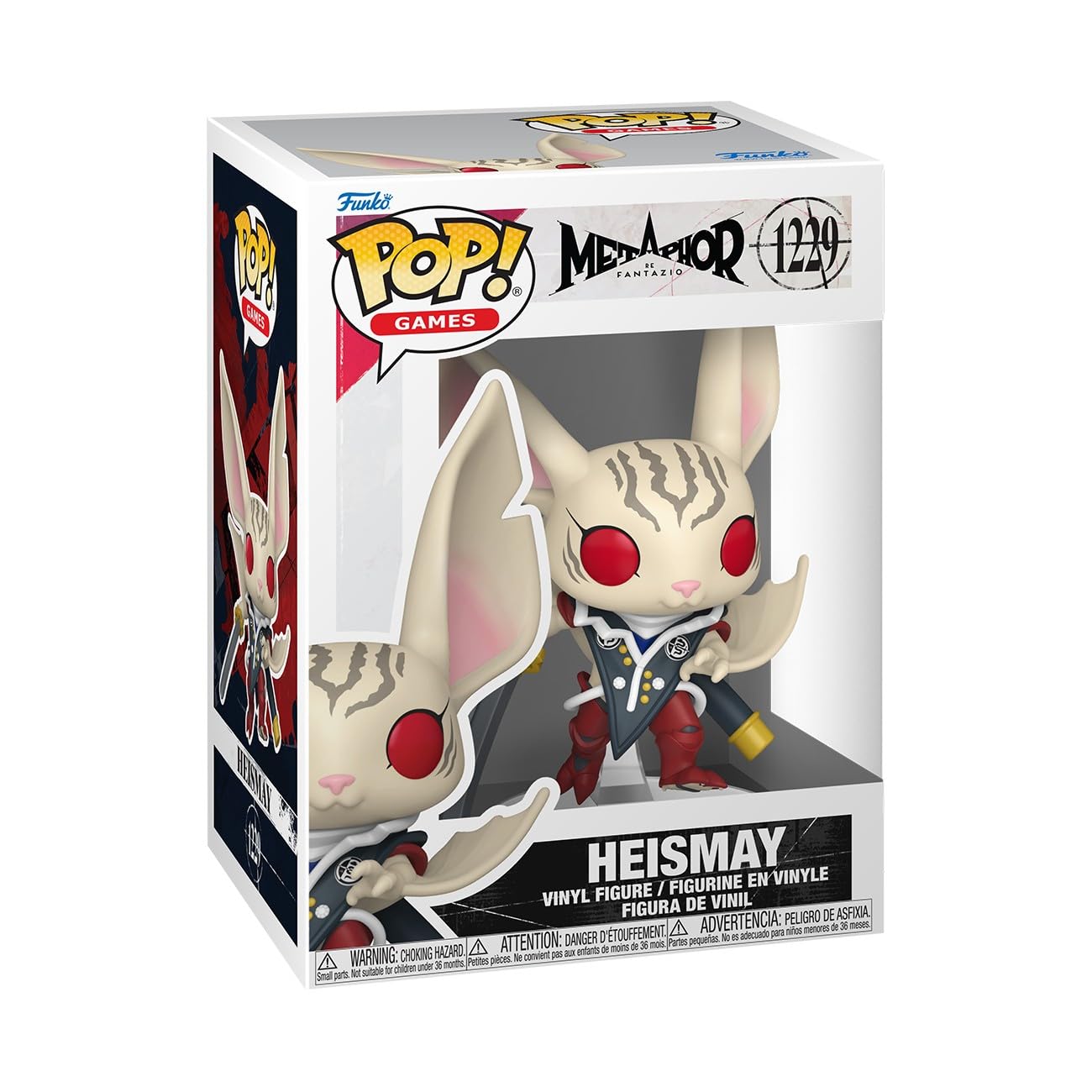Funko POP! Games: Metaphor Refantazio - Heismay - Collectable Vinyl Figure - Gift Idea - Official Merchandise - Toys For Kids & Adults - Model Figure for Collectors and Display