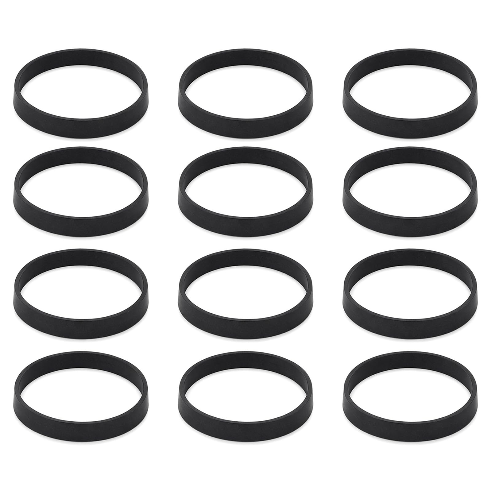 12 Pcs 40mm Rubber Washers for Plumbing - Flexible Silicone Sink Waste Seals & Leak Proof Gaskets for Basin, Drain Pipe and Trap Connections - Universal Replacement O Rings Set