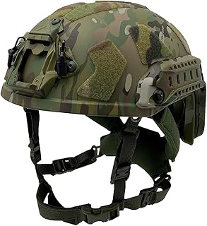 Casque Pare-balles Fast SF Style NIJ Niveau IV Coupe Haute Fast 7,62 * 51MM Casques Tactiques Militaires(CP,L)