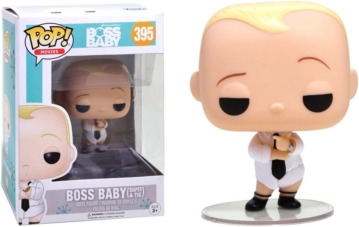 POP Movies: Boss Baby (Diaper & Tie) Toy Figures