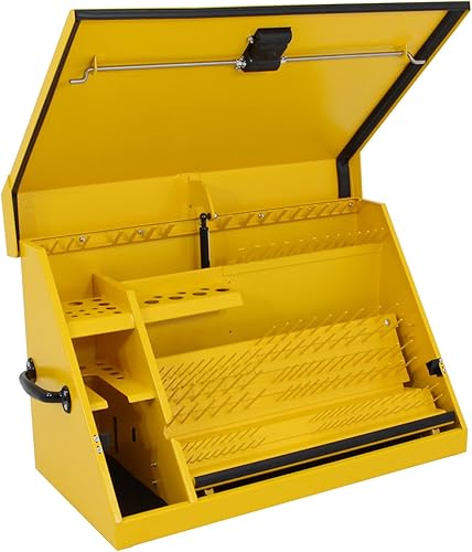 Miniatura 3 de DeWalt - Caja de herramientas triangular de 30 x 15 pulgadas, acero, color amarillo