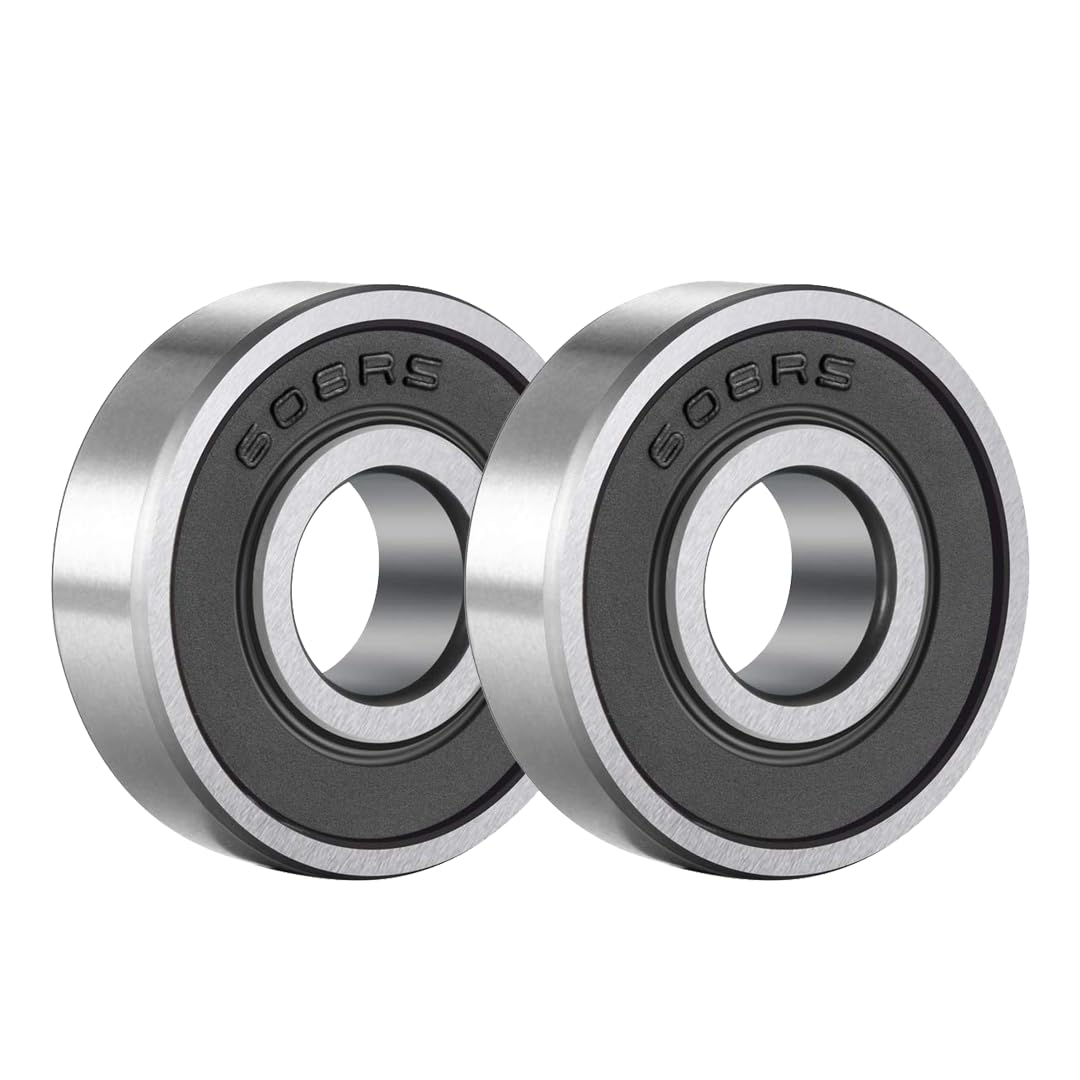 608RS Ball Bearing (8x22x7mm) – Premium Double Rubber Sealed Bearings for Skateboards, Inline Skates, Scooters, Fidget Spinners, Electric Motors & 3D Printers (Pack Of 2)-image-11