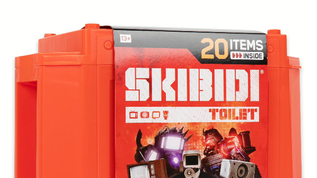 Amazon.com: Skibidi Toilet Giant Mystery Loot Box, with 20 Mystery