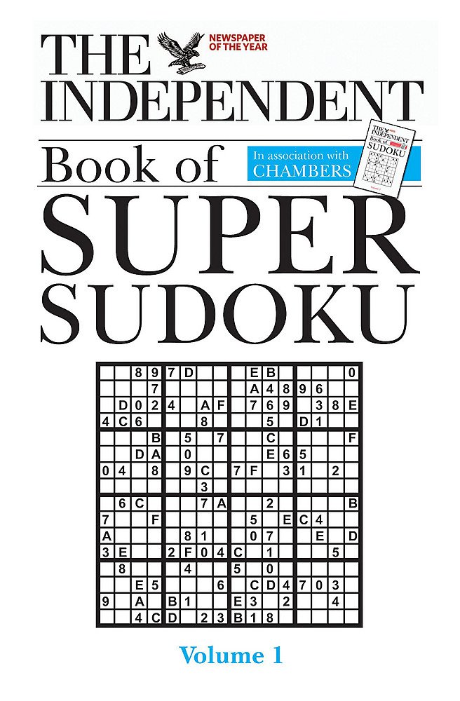 Independent Book of Super Sudoku: v. 1