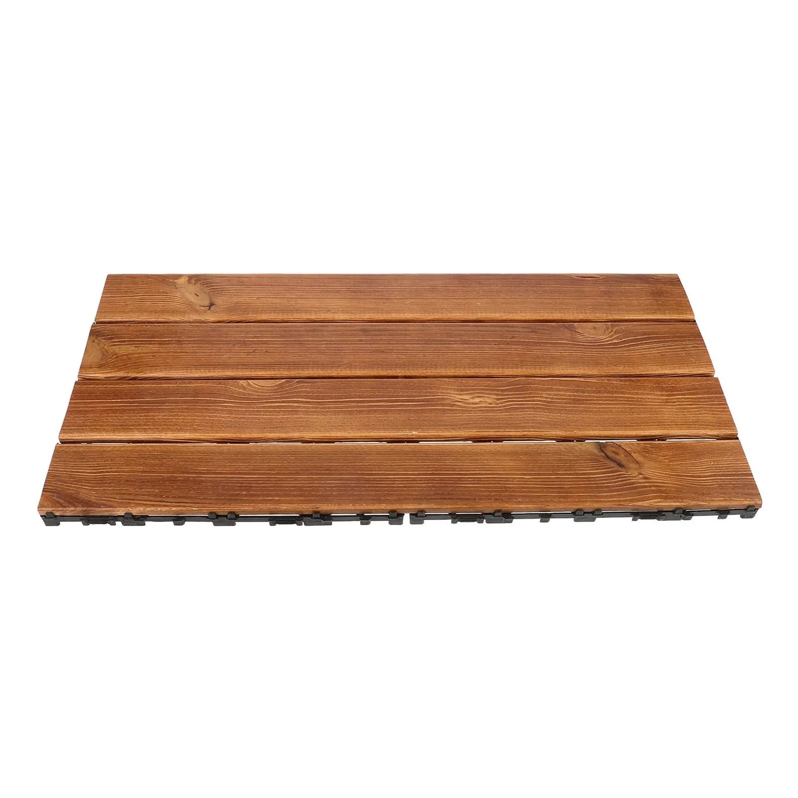 Baldosa Madera Carbonizada Multiusos Exterior