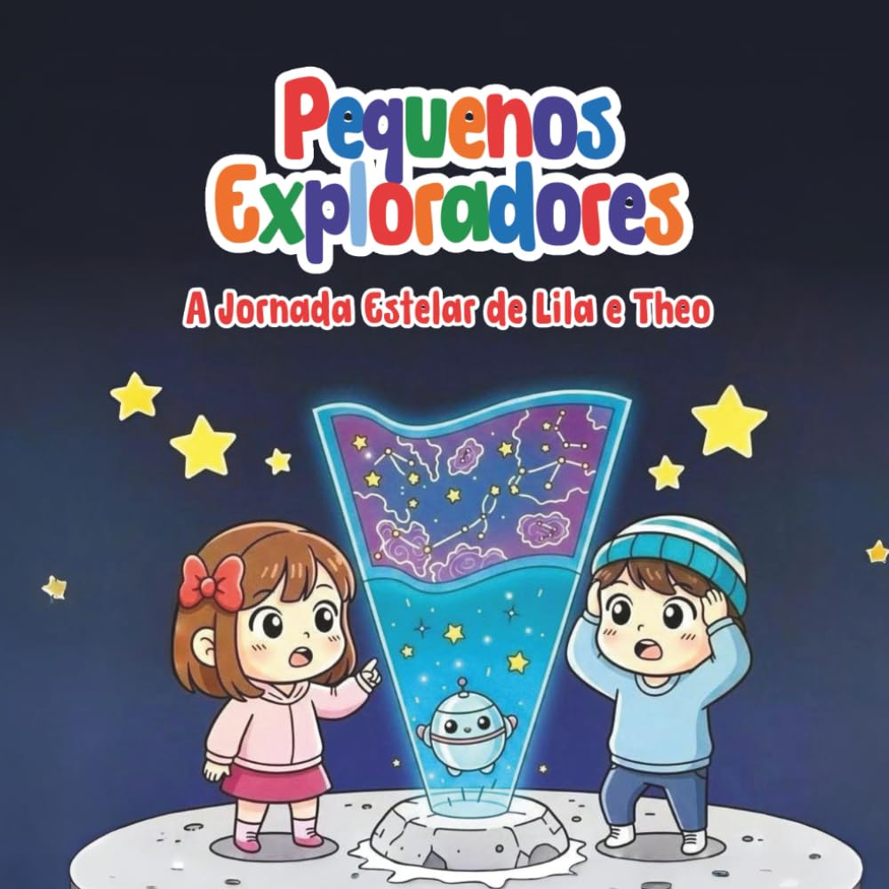 Pequenos exploradores: A Jornada Estelar de Lila e Theo!