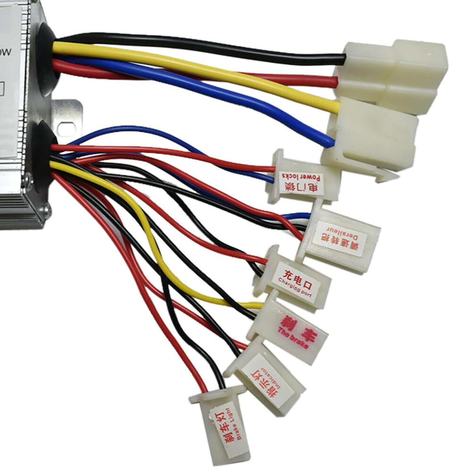 36V 500W Brush Electric Motor Speed Controller Foot Pedal for Scooter Quad ATV Bicycle