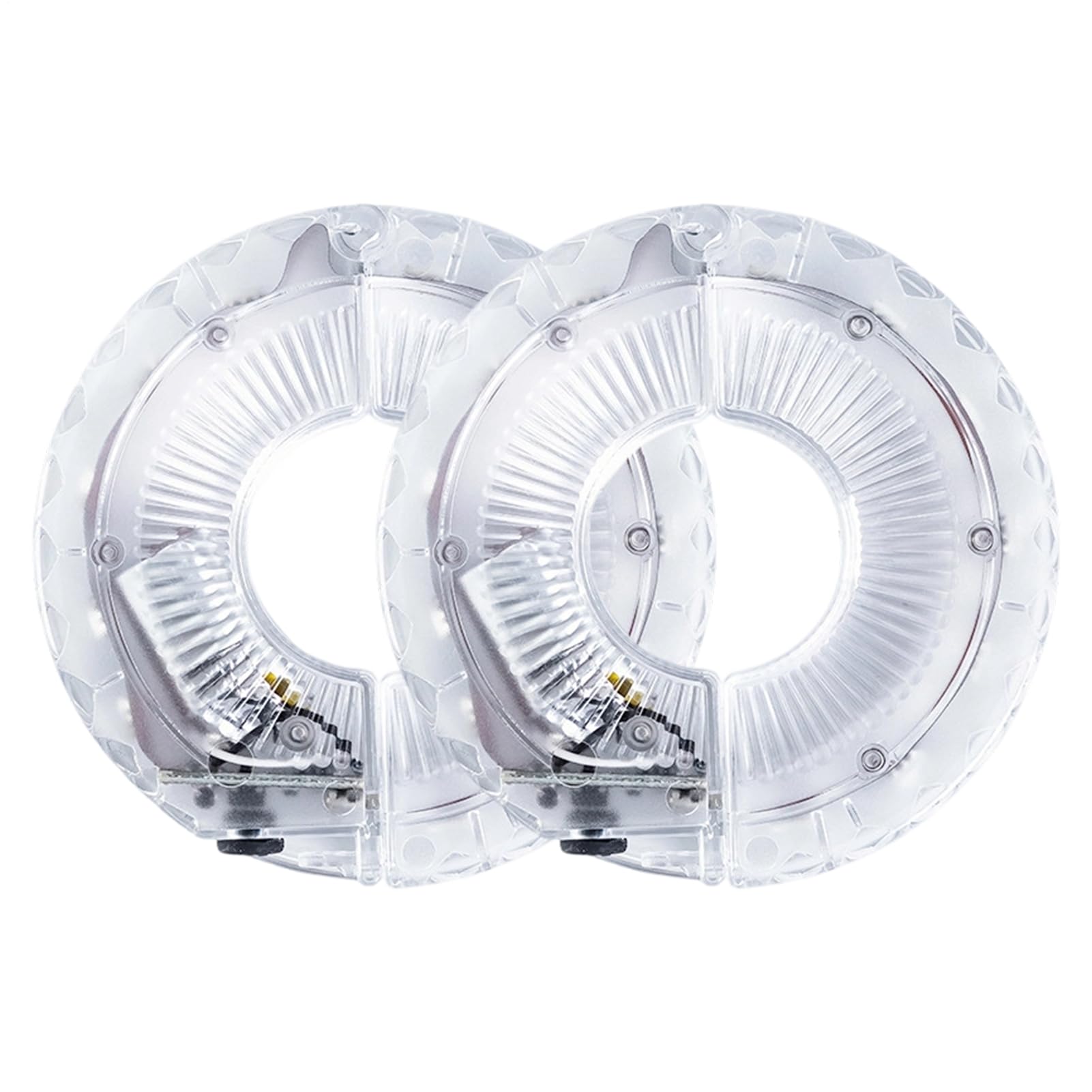 LED per ruota della bicicletta, colorate per raggi per ciclismo notturno, ricaricabili tramite USB, design impermeabile con motivi divertenti modalità fisse o lampeggianti, migliorano la