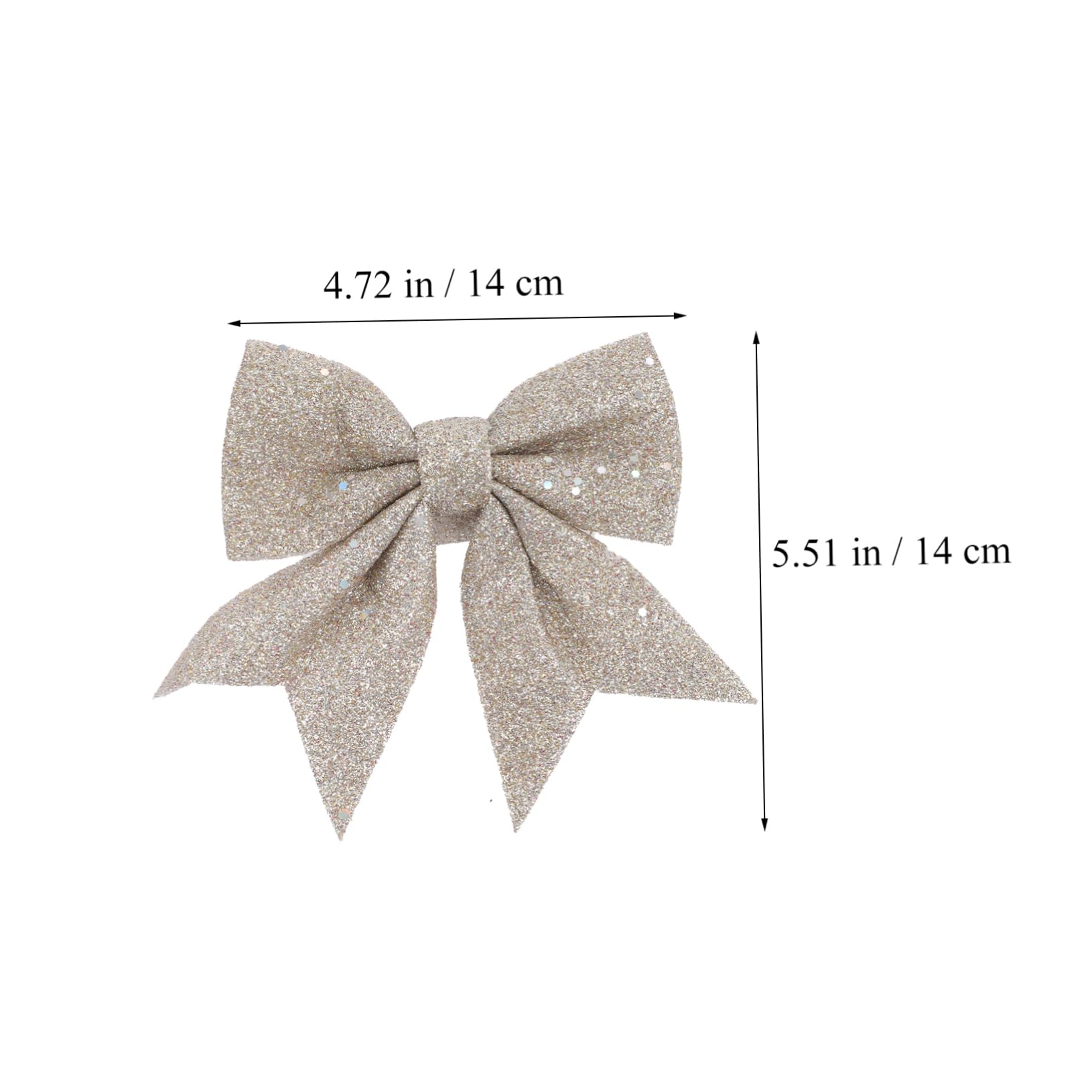 PRETYZOOM 30 Pz Angeli Natalizi angioletti Natalizi Fiocco Natalizio Glitterato Decorazioni con Fiocco di Natale Decorazioni Natalizie Ghirlanda Decorazioni Natalizie Coperto