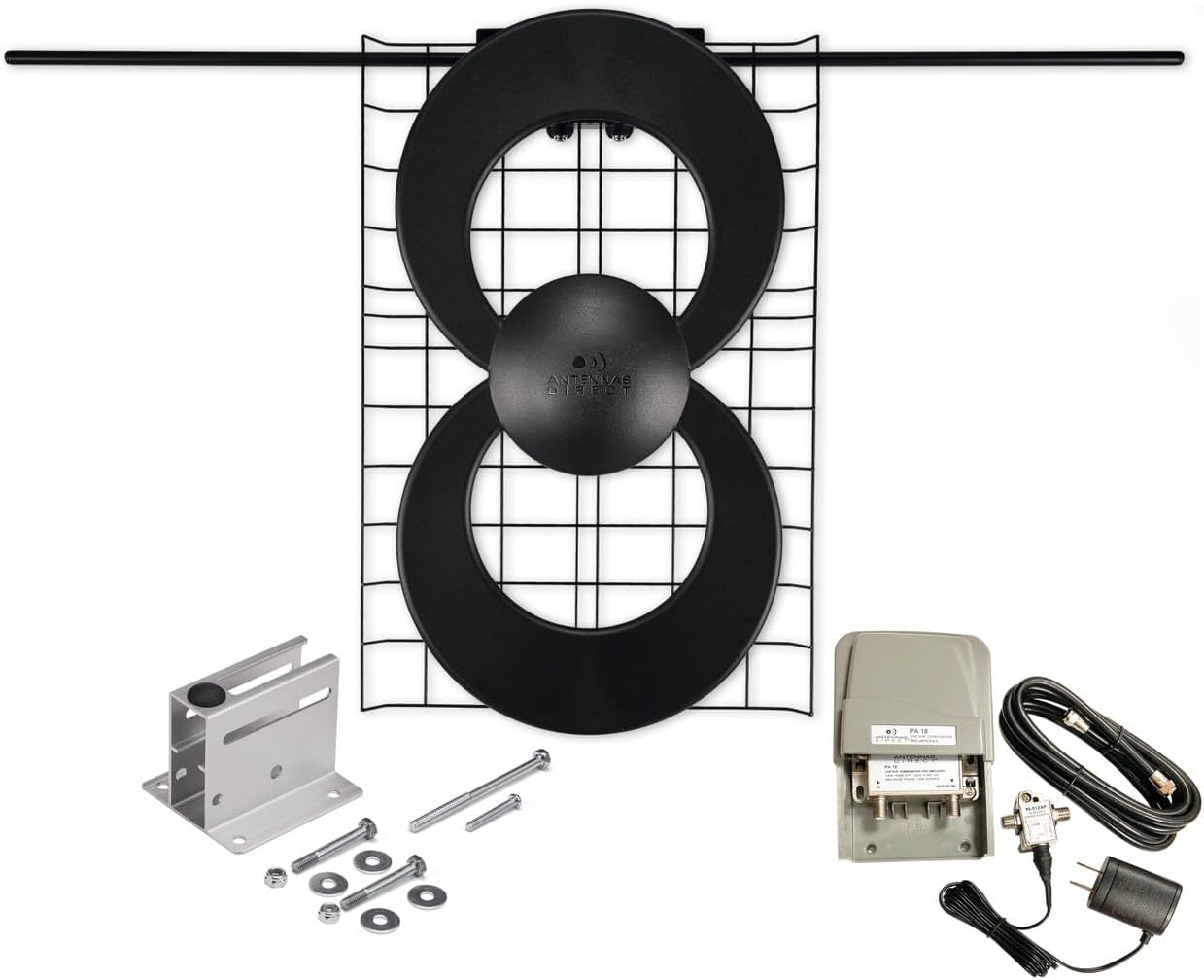 Amazon.com: Antennas Direct ClearStream 2 Outdoor Long-Range Digital TV ...