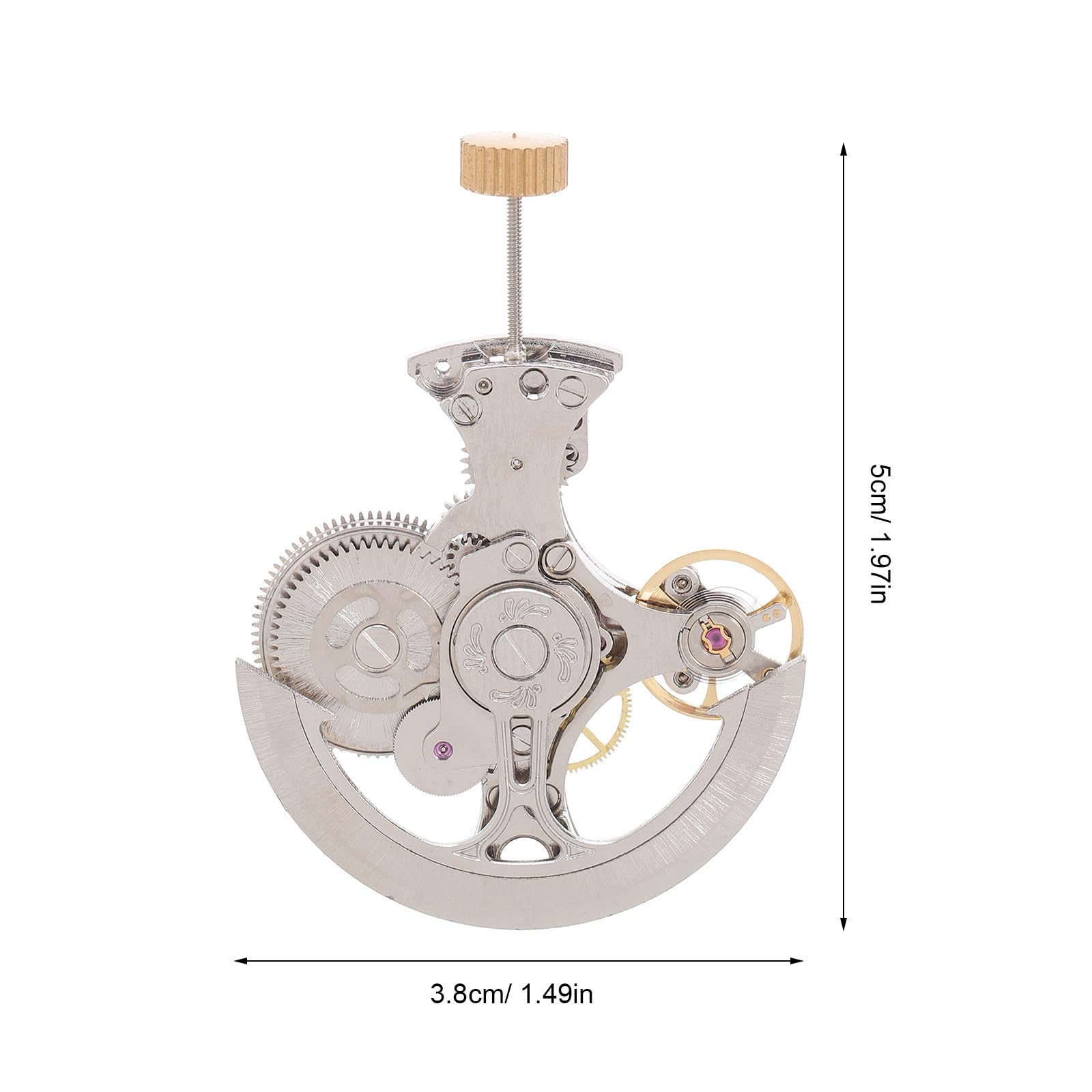 Lurrose Movimento Meccanico Automatico per Orologi - Parte Meccanica Unica e inciso a Mano per riparazioni ad Eventi Formali