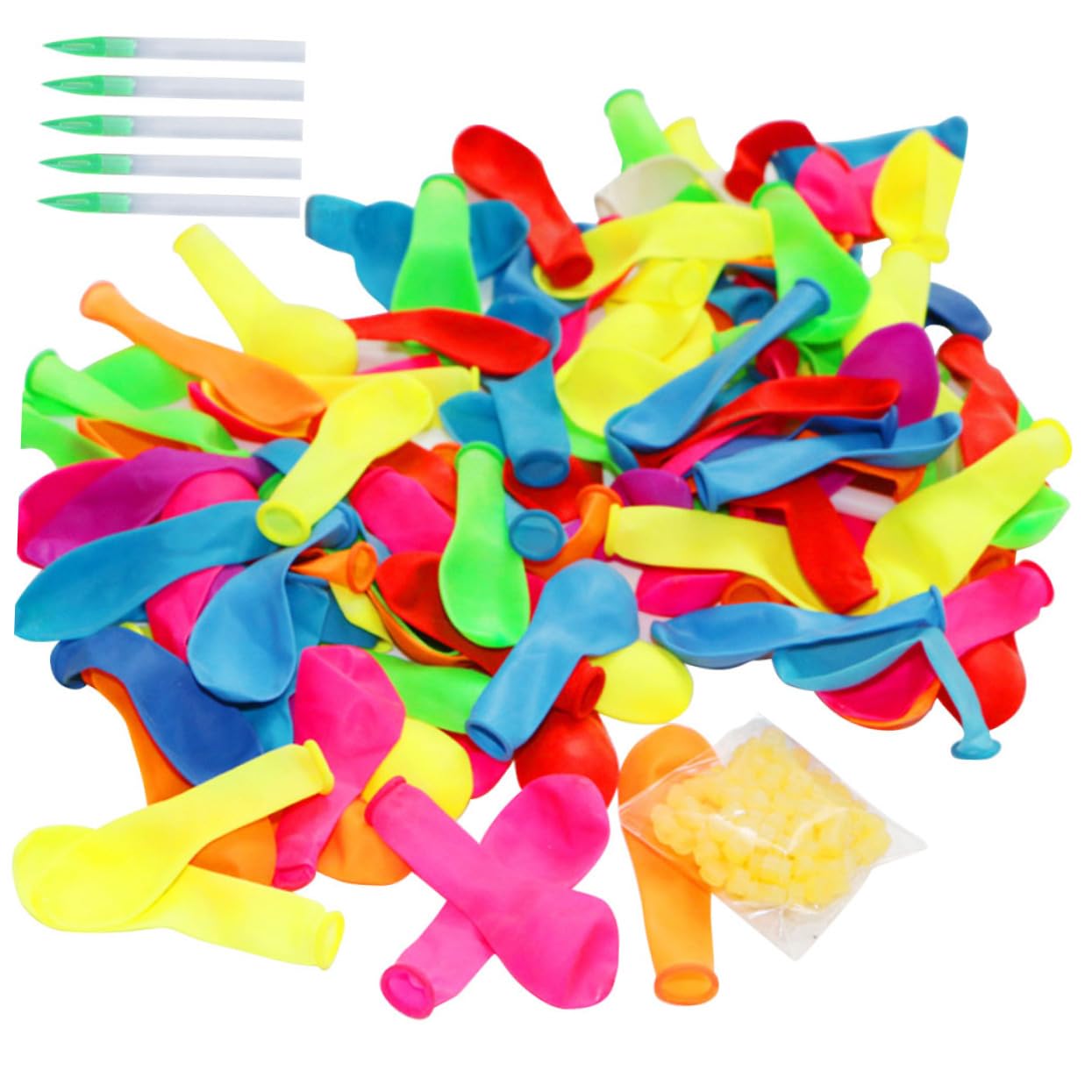 ifundom Water Supplement Pack Instant Water Balloons for Kids Happy Birthday Balloon Toys Pool Toys Random Colors