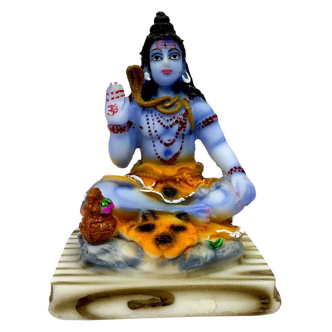 Buy Hindu God Lord Shiva in Meditation Figurine Sculpture Statue Bhole