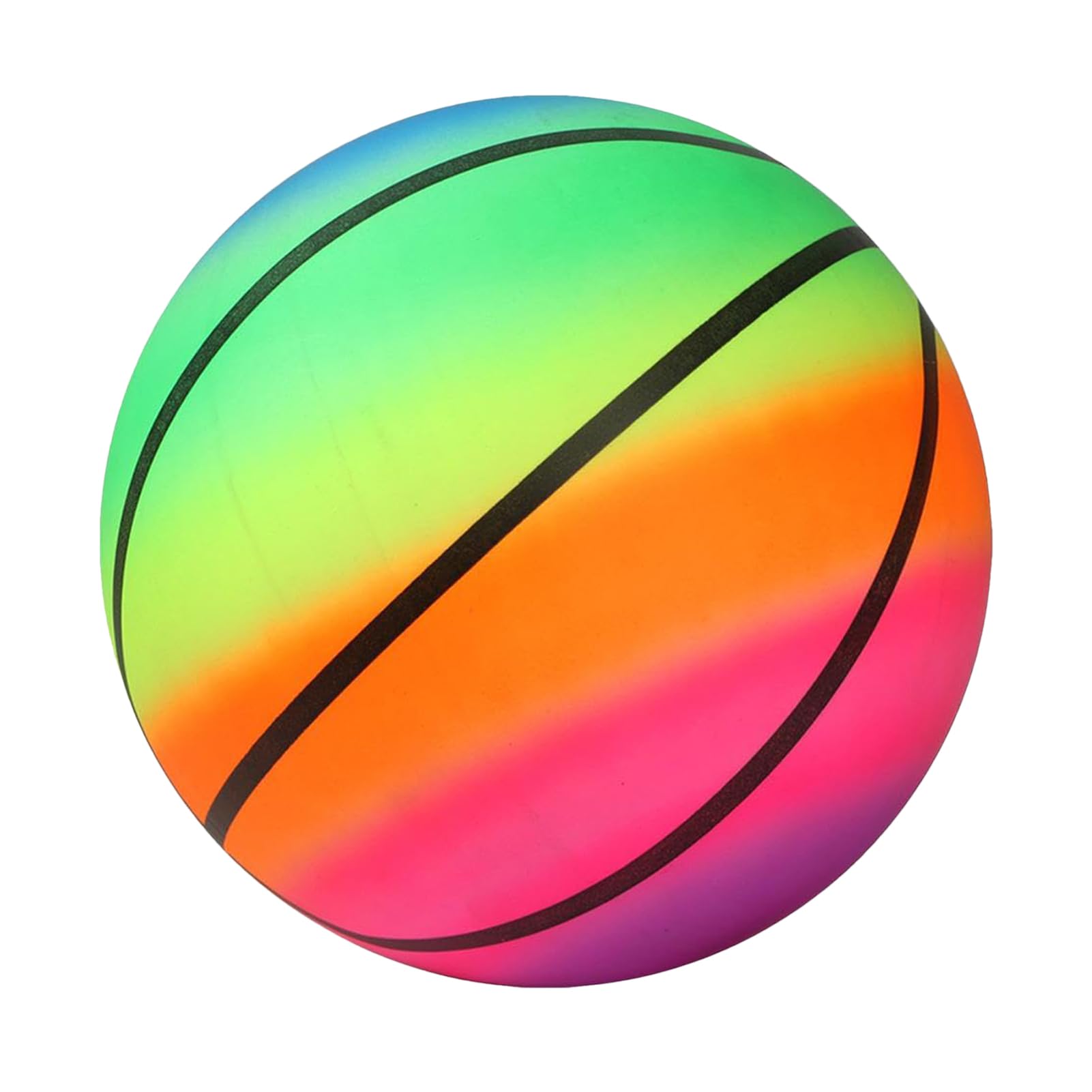Ballon Arc-en-ciel Gonflable Pour Plage Et Jeux D'eau – Rebondissant, Coloré, Facile à Gonfler Et Ranger, Idéal Pour Enfants