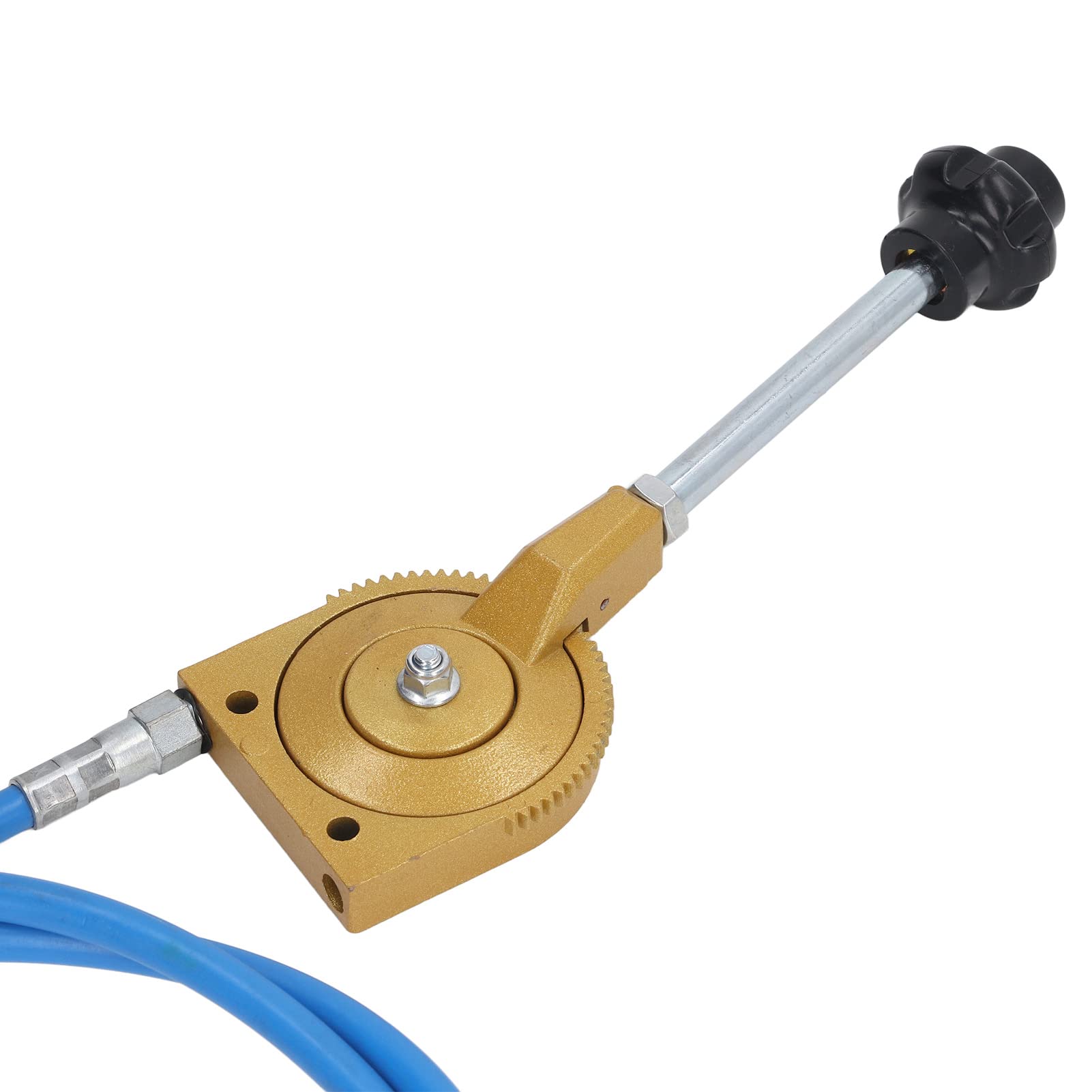 Cavo acceleratore Manuale con Giunto in Acciaio Inossidabile da 2,5 m, Linea di Controllo Pieghevole per Camion betoniere, Sostituzione acceleratore per Escavatore per Il