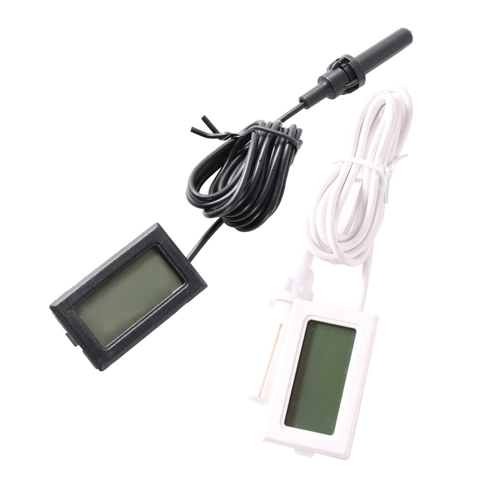 Termómetro e higrómetro digital LCD for apicultura - 5 herramientas de monitoreo de colmena con sonda integrada(White)