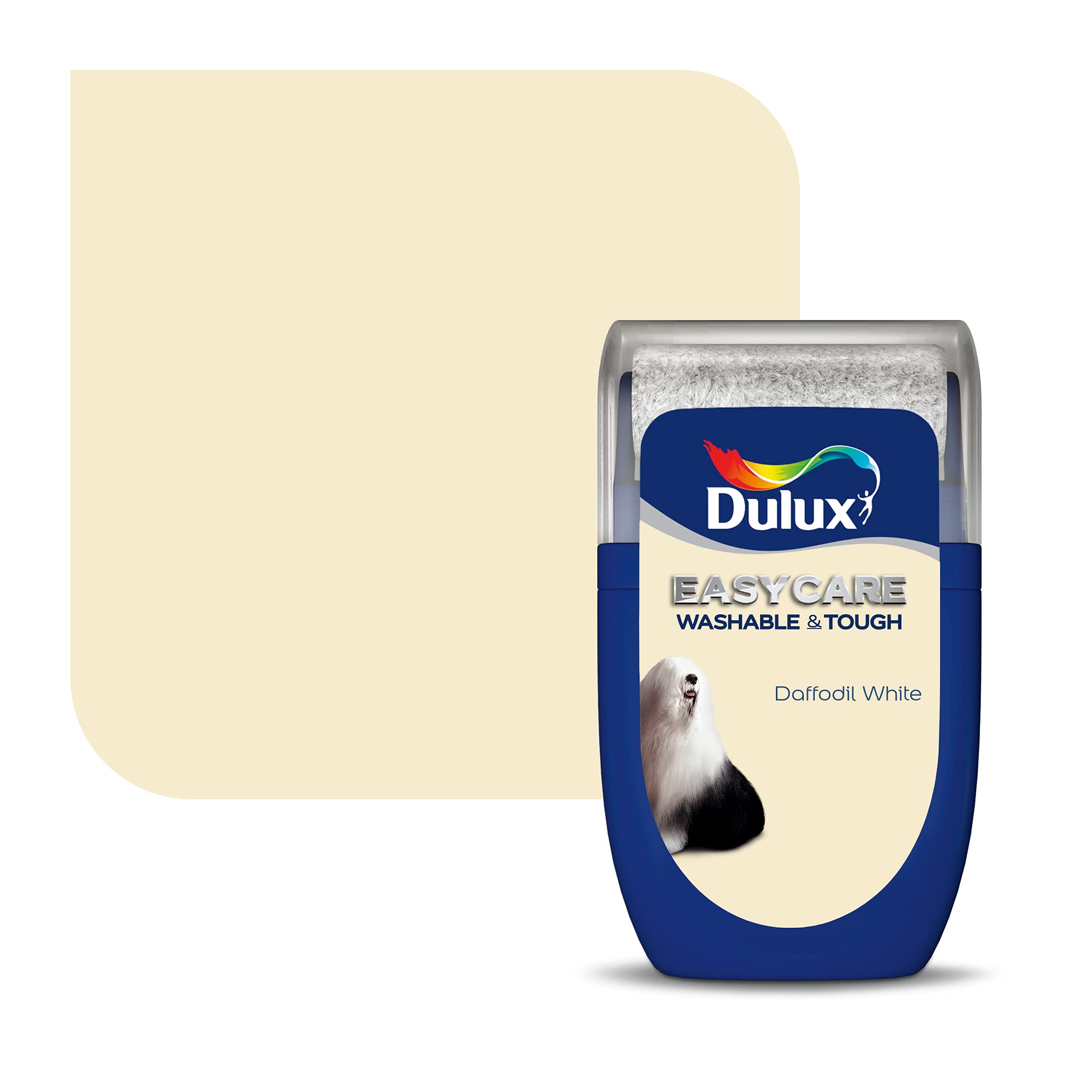 Dulux Easycare Matt Tester Daffodil White 30Ml