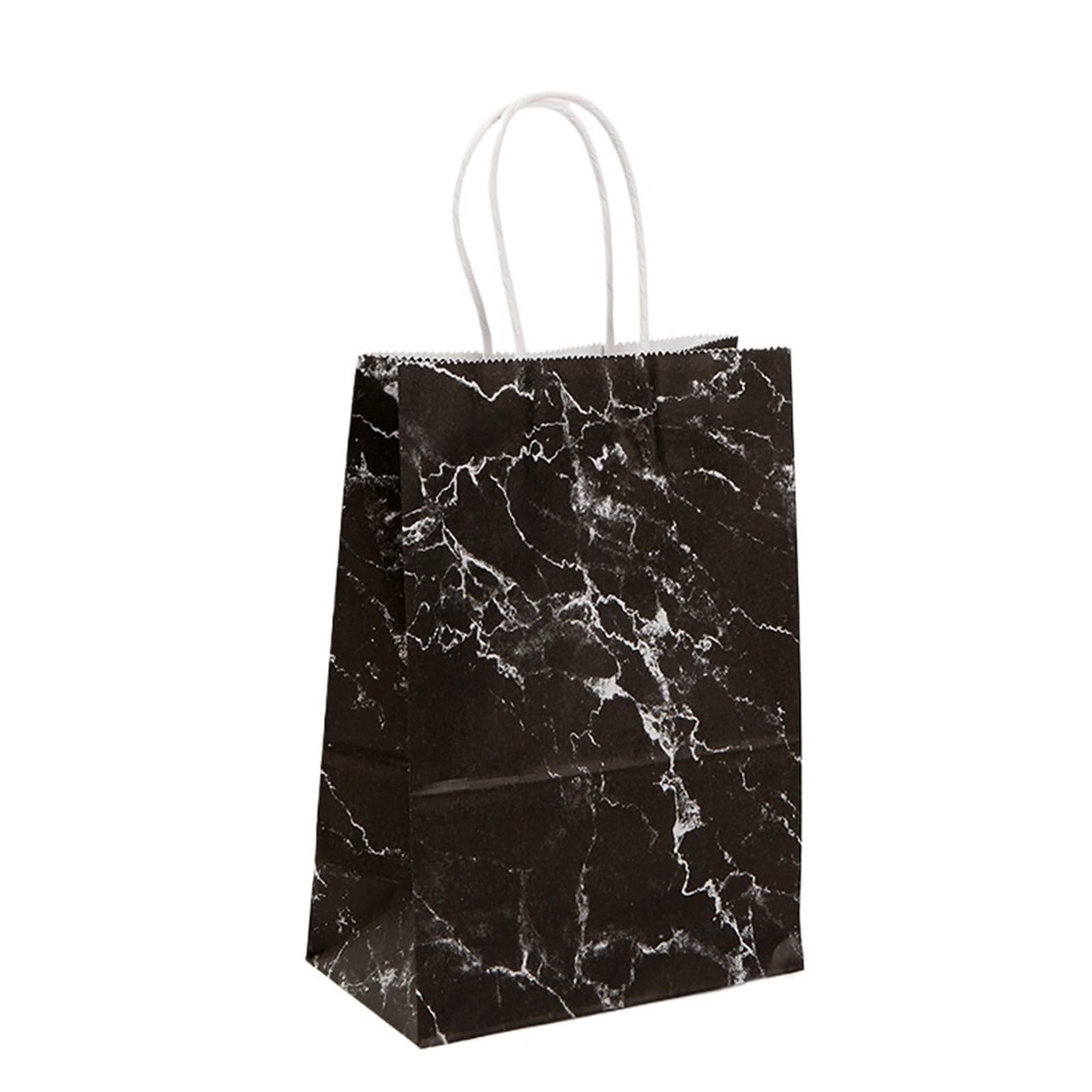 20 piezas bolsas de papel mármol para Envolver Regalos