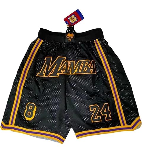 Generic Basketball Sport Shorts Fans Quick Dry Retro Mesh Embroidered
