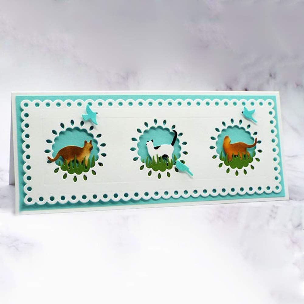 Fustelle Metalliche Rettangolari Angoli Arrotondati – Perfette Per Lo Scrapbooking!