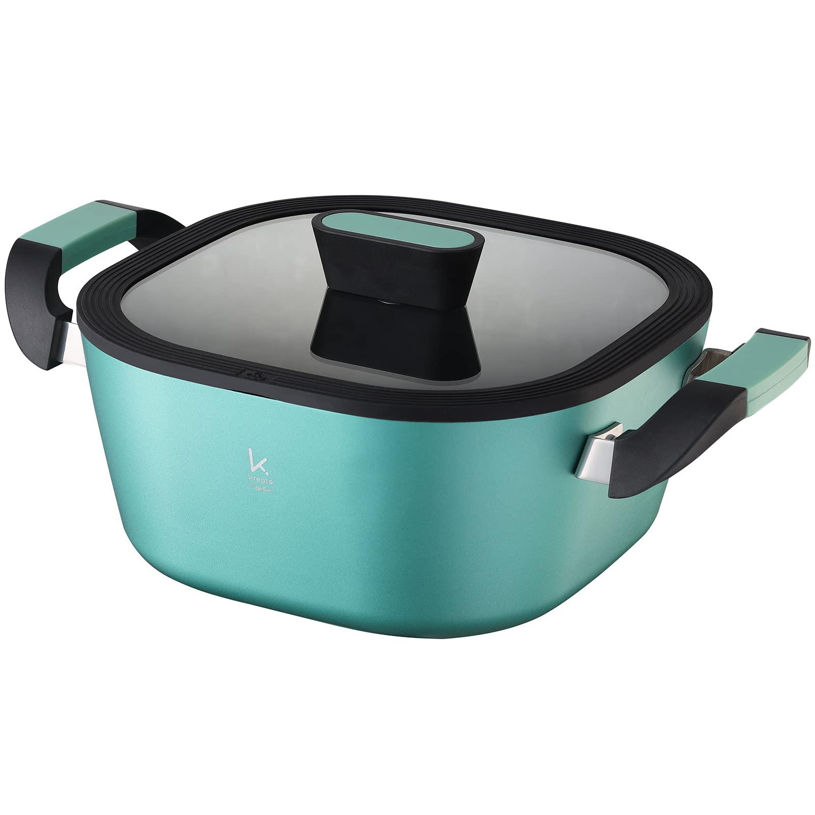 Todamu Cooking Pot,Pasta Pot,Stock Pot With Tempered Glass Lid,Casserole,Forged Aluminum,Teflon Clas