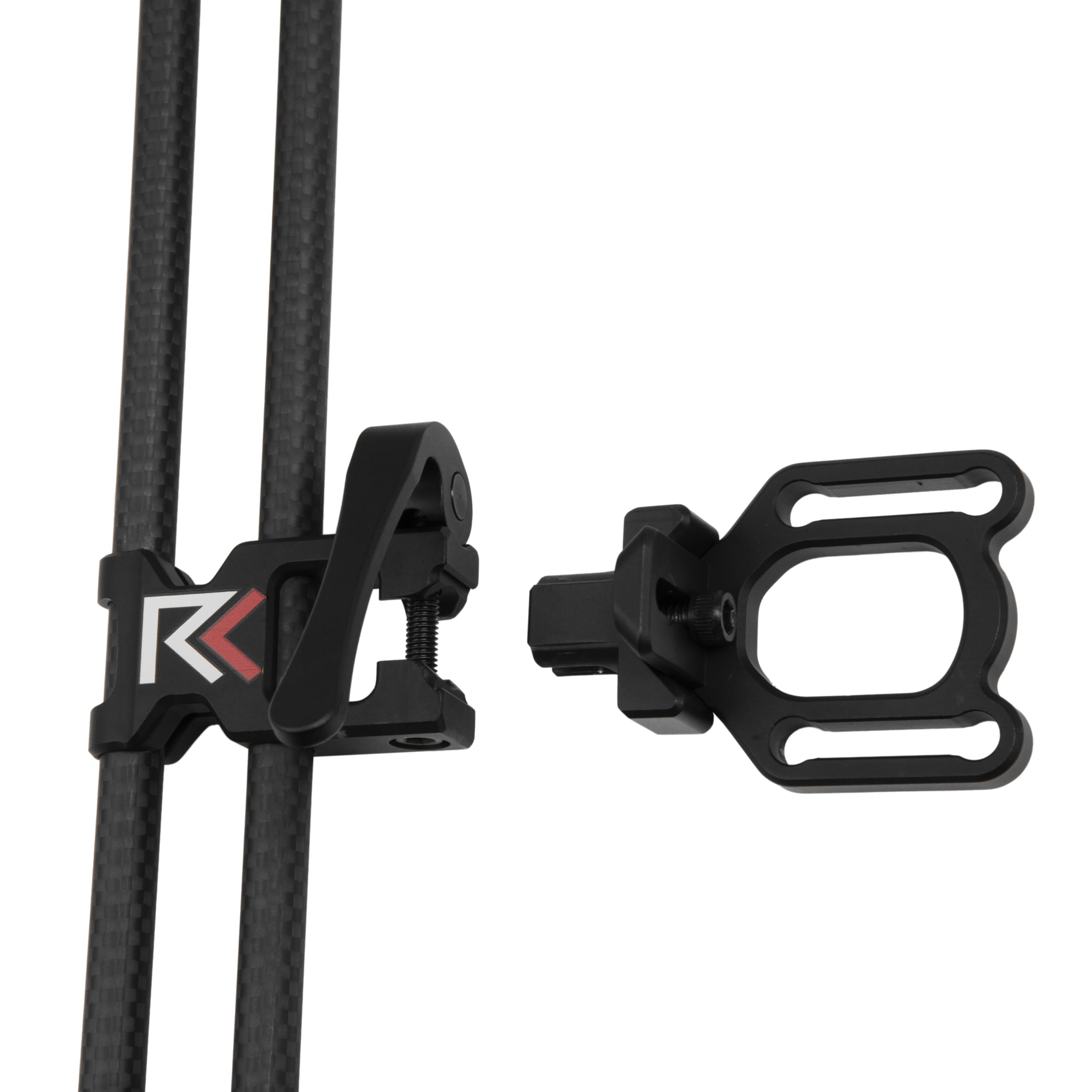 REDLINE Quiver RL-1 Carbon 3 Arrow Quiver, Soft-Touch Rubber Arrow