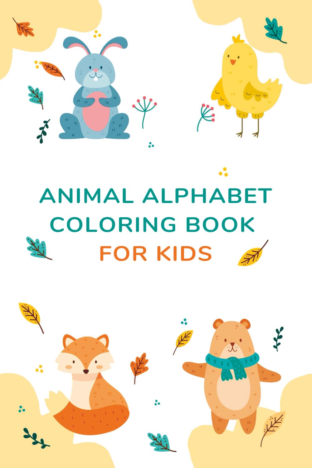 ANIMAL ALPHABET COLORING BOOK FOR KIDS