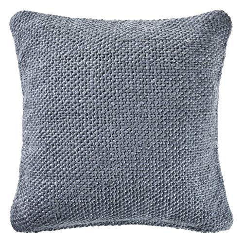 Lr Home Frost Blue Woven Throw Pillow, 20" X 20" #TOP4
