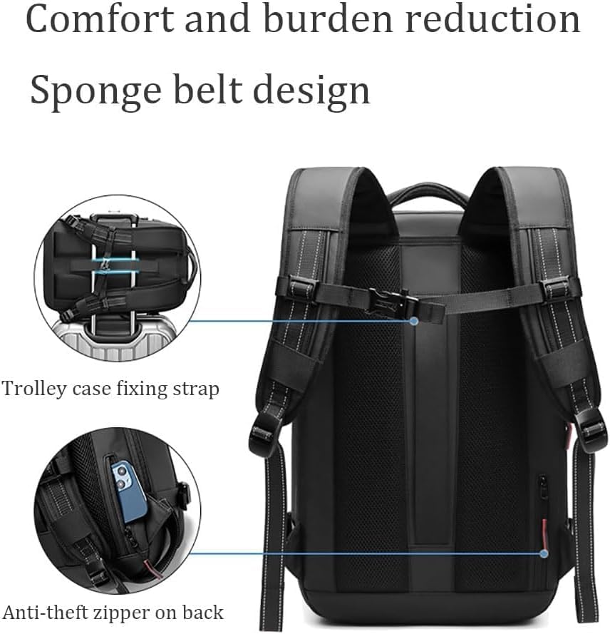 Image of Discoverer Travel Bag, Alepeak Vacpack Backpack, Expandable Vacuum Large-Capacity Compression Backpack, Anti Theft
