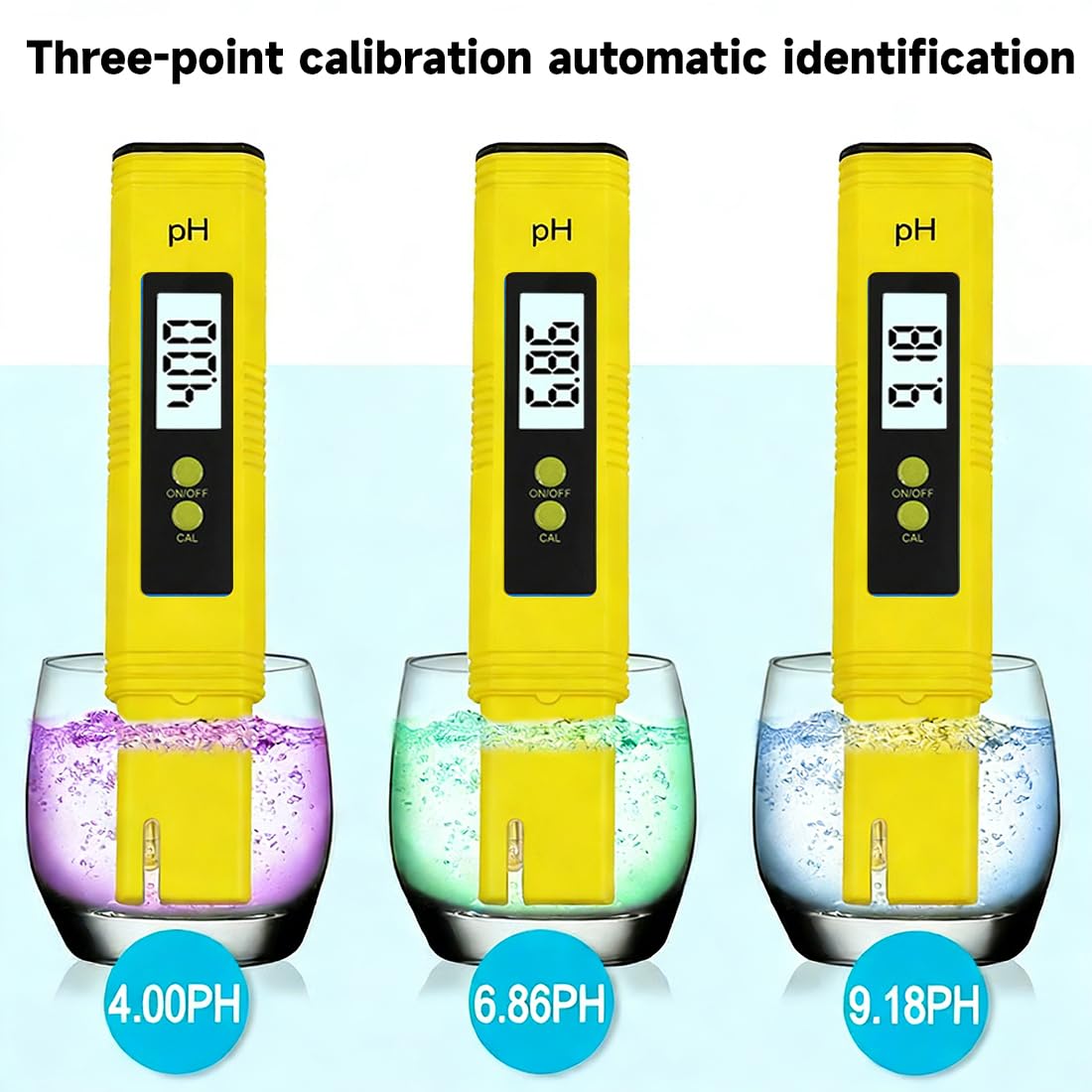 Kit Test Qualità Acqua 2 Pezzi Misuratore PH TDS EC e Temperatura Digitale Professionale per Piscina Acqua Potabile Acquario Idroponica Sistema RO Piscine Taratura Automatica