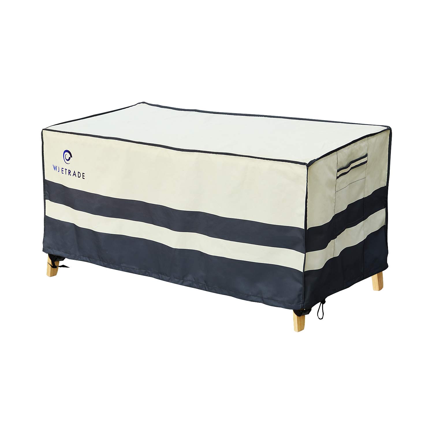 WJ eTrade Patio Table Covers, Outdoor 600D Heavy Duty Waterproof UV