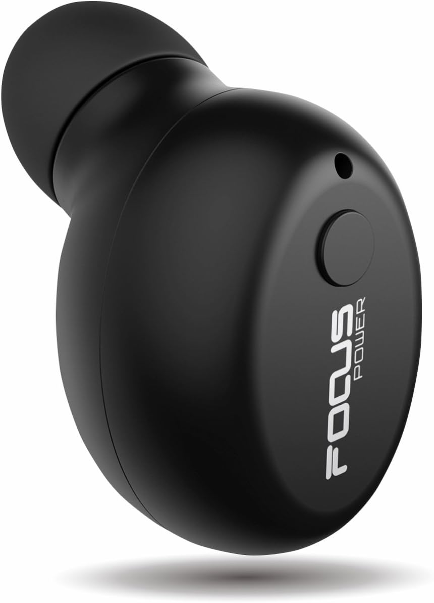 F10 Mini Bluetooth Earbud Smallest Wireless Invisible Headphone with 6 Hour Playtime Car Headset with Mic for iPhone and Android Smart Phones(One Pcs)