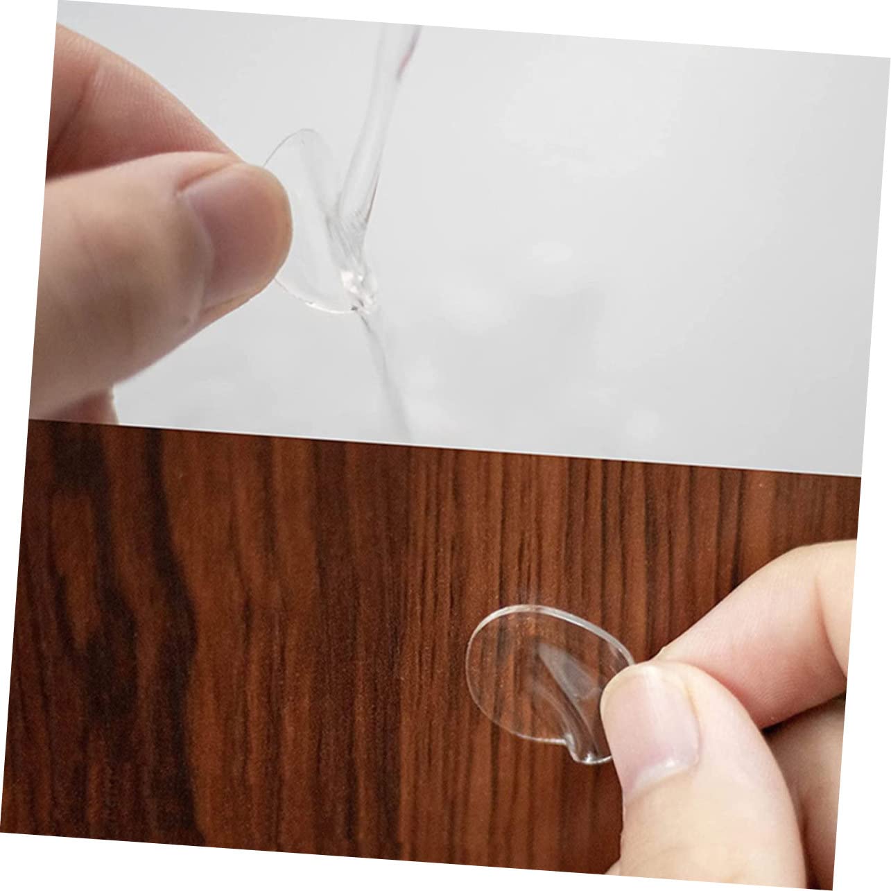 LALAFINA Double-Sided Tape Craft 200pcs Invisible Adhesive Dots Thin Double Sided Tape for DIY Projects