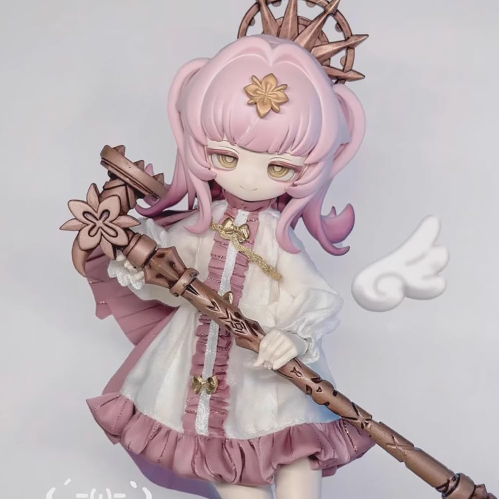 niannyyhouse Blind Box Figurines 1/8 BJD Moonlight Fairy Tale Series, Ball Jointed Doll with Clothes, Action Figure Collectable (4PCs)