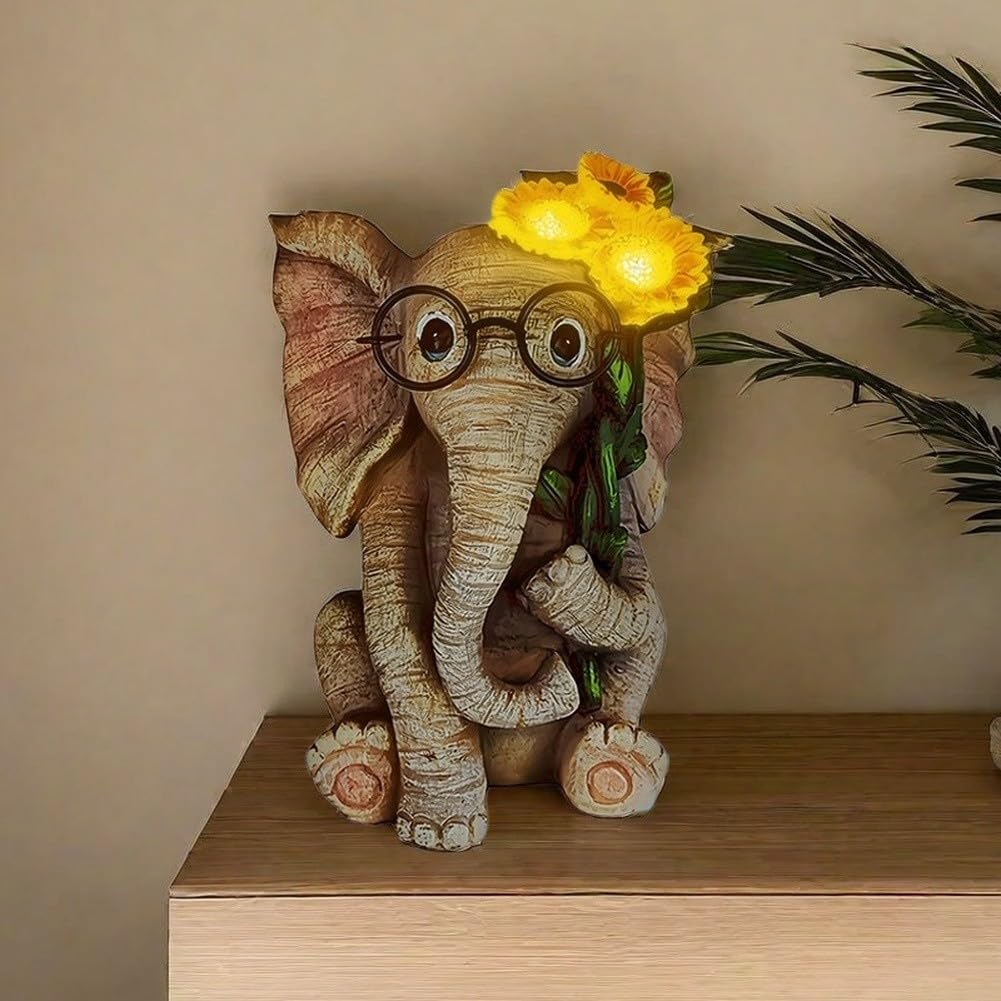 per decorazione Cortile Elefante Resina Meteo per decorazione