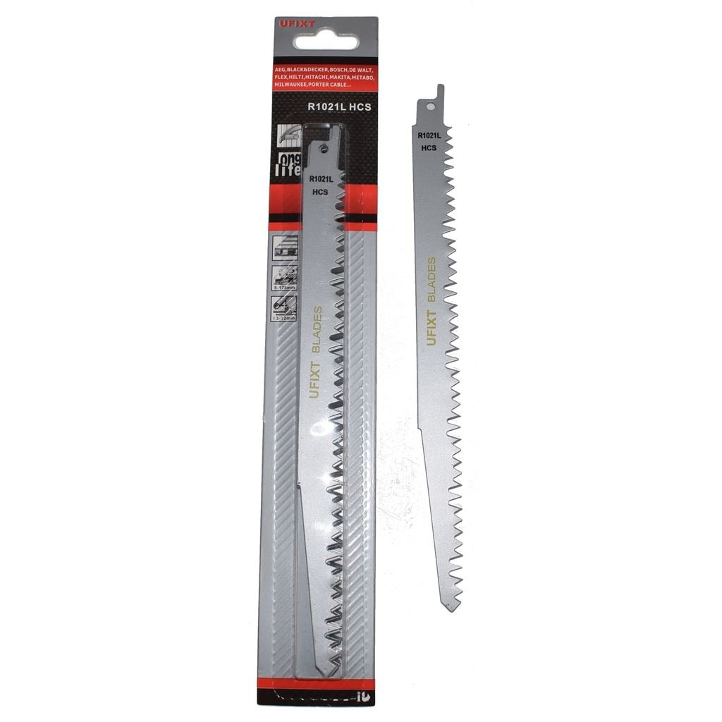 Reciprocating Sabre Saw Blades R1021L 240mm Pack of 5 compatible with AEG