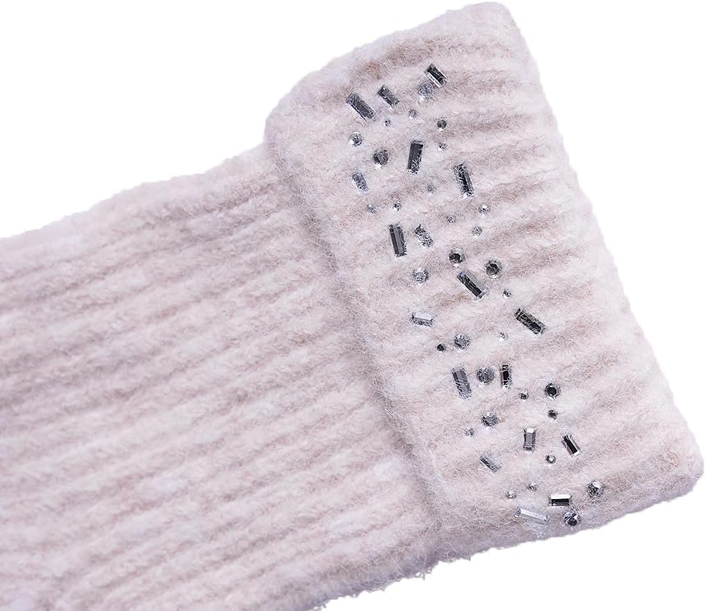 Ted Baker Women's Beanie and Glove Set, Polyester/Acrylic/Wool/Elastane