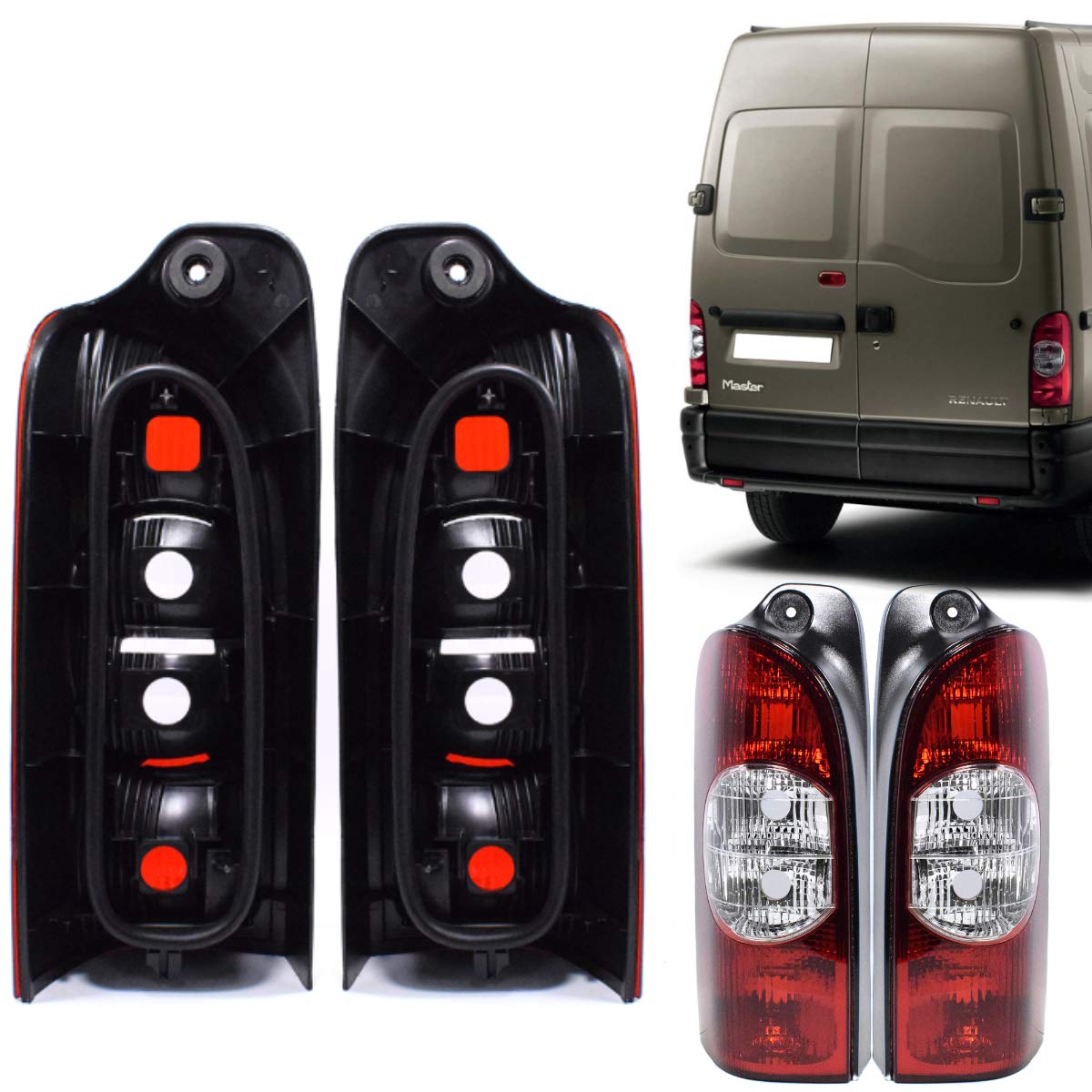 Nouvelle paire de feux arrière pour O.Movano R.Master N.Interstar 01-10 feux arrière