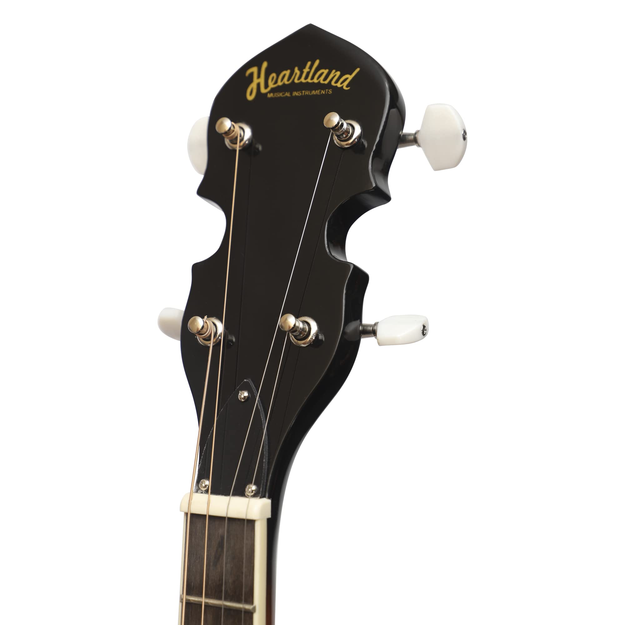 Heartland 4 Corde 17 Fret Irish Tenore Banjo Player Series con Chiusura Solida Schiena Solida Finitura Sunburst