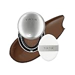 [*Mini Size*] TIRTIR Aura Glow Silver Cushion | Korean Cushion Foundation, (51N Fudge, 0.15 Fl Oz)